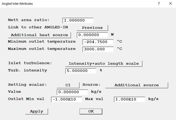 linked angled-ins dialog