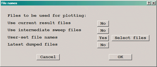 IMAGE: File names
dialog - User files